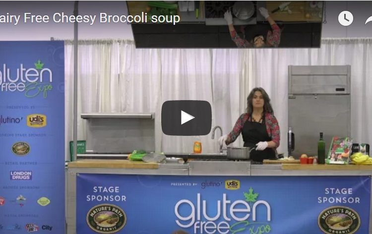 Dairy Free Cheesy Broccoli Soup